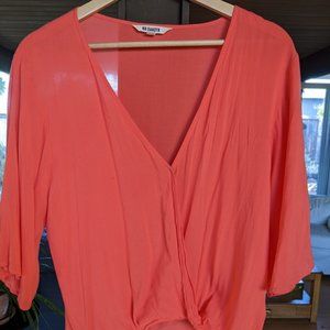 Coral BB Dakota Blouse
